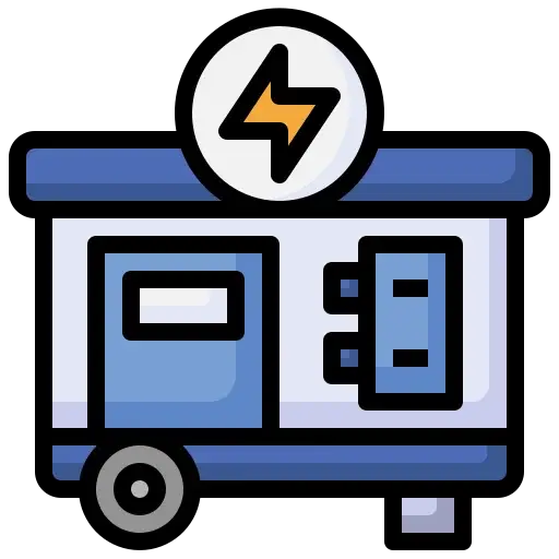 Planned high-capacity power backup for the commercial complex
